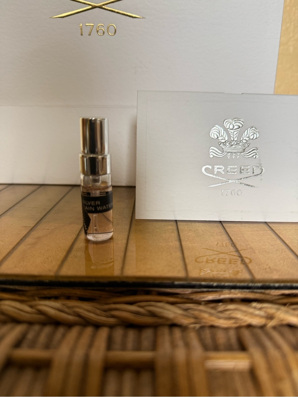 CREED Silver Mountain water EDP
